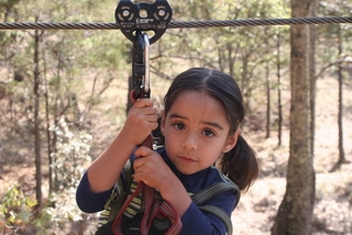  Nina on zip line 